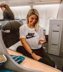 Nike White Crop Tee - Size S