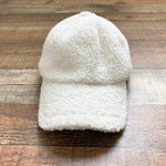 WellBeing + BeingWelll Cream Sherpa Adjustable Hat