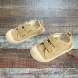 Cat & Jack Toddler Gold Velcro Sneakers- Size 6