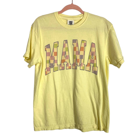 Comfort Colors Yellow Mama Tee- Size M (see notes)