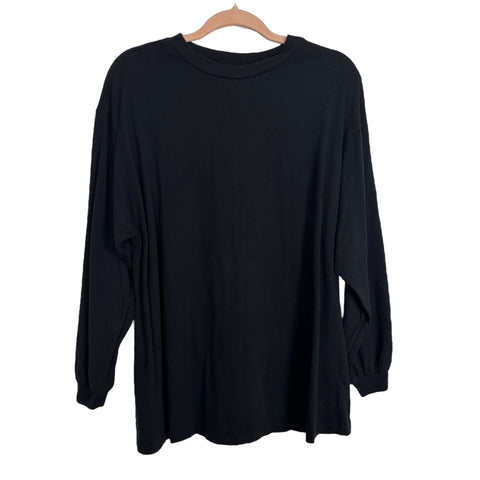 ASOS Black Long Sleeve Shirt - Size Men's US 6