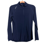 Ralph Lauren Navy Zip Up Pullover with Back Zipper- Size S
