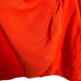 White Fox Orange Strapless Top - Size S (See Notes)