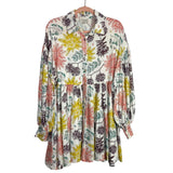 AURA Floral Button Front Dress- Size XS