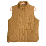 Mudpie Tan Jay Puffer Vest NWT- Size M (sold out online)