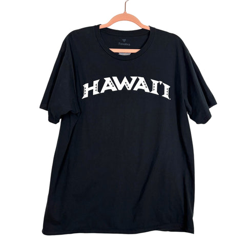 Fanatics Black Hawai'i T-Shirt - Size Men's XL