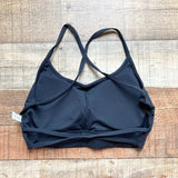 No Brand Black Padded Sports Bra- Size S