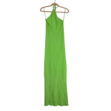 Free People Beach Green Open Knit Side Slit Dress- Size S (Sold Out Online!)