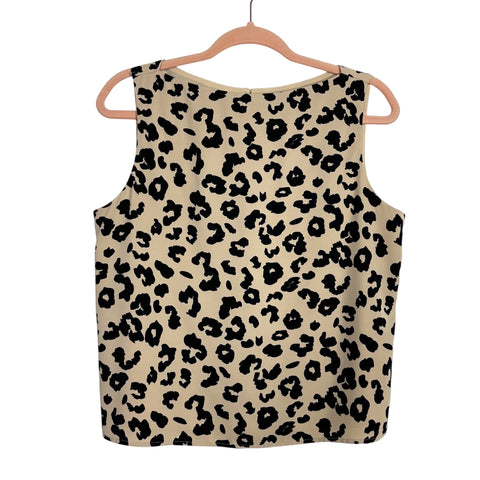 Abercrombie & Fitch Animal Print Sleeveless Top - Size S