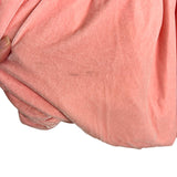 Tularosa Light Pink Velvet Strapless Exposed Back Bubble Hem Dress - Size XS (See Notes)