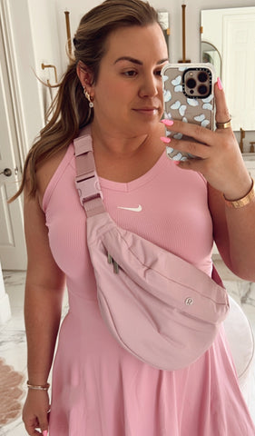 Lululemon Pink Large Belt Bag (see notes)