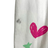 No Brand (Love One International) Off White Printed Joggers - Size M (See Notes, Sold Out Online!)