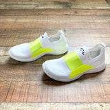 APL White/Neon Sneakers- Size 7.5