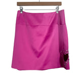 For Love & Lemons Pink Satin Heart Cutout Jeweled Skirt NWT- Size 2X (see note, sold out online)