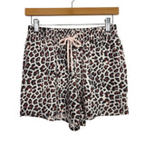 Victoria Secret Animal Print Waffle Knit Shorts Set NWT- Size XS