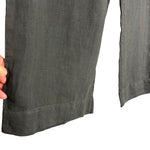 Faherty Washed Black Linen Pants NWT- Size S (Inseam 26")