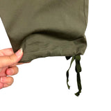 Lolocci Olive with Drawstring Cuffs Cargo Pants- Size S (Inseam 28”)