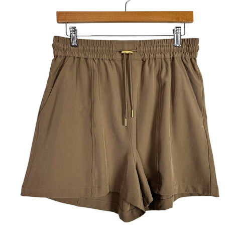 Varley Mocha Drawstring Shorts- Size M