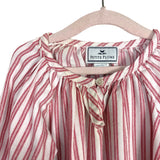 Petite Plume White/Red Striped Nightgown- Size 4 (see notes)