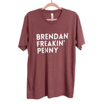 Bella + Canvas Dusty Rose Brendan Tee- Size L