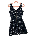 Morgan De Toi Black and White Polka Dot Dress- Size 36