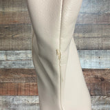 RAYE White Leather Stiletto Booties- Size 9 (see notes)