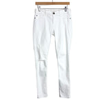 DL1961 White Distressed Amanda Skinny Jeans- Size 28 (see notes, Inseam 30”)