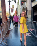 Alice McCall Yellow Sundance Mini Dress - Size US 0