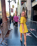 Alice McCall Yellow Sundance Mini Dress - Size US 0
