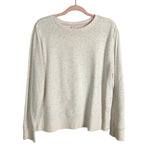 A New Day Cream Confetti Speckled Sweatshirt- Size L