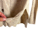 Mossimo Supply Co. by Target Beige Multi-Color Speckled Button Cardigan- Size XS