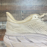 Hoka One One White Clifton Sneakers - Size 7 (See Notes)