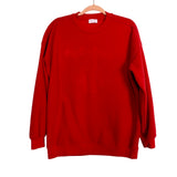 Pink Lily Red Sweatshirt- Size S (see notes)