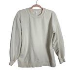 Lululemon Off White Crewneck Sweatshirt - Size XS