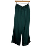 LOFT Green Satin Sawyer Pull On Pants NWT-Size XS (sold out online)