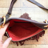 Hammitt Los Angeles Suede Fringe Crossbody