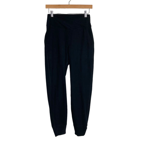 Abercrombie & Fitch Black V-Waist with Deep Pockets Joggers- Size S (Inseam 27”)