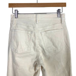 Loft Whisper White Straight Corduroy Pants- Size 00/24 (sold out online, Inseam 27”)