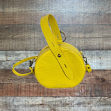 Rebecca Minkoff Yellow Leather Round Handbag