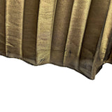 By Together Metallic Bronze Pleated Skirt - Size L (See Notes)