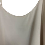 Forever 21 Contemporary Cream with Crochet Hem Asymmetric Cami- Size M (see notes)