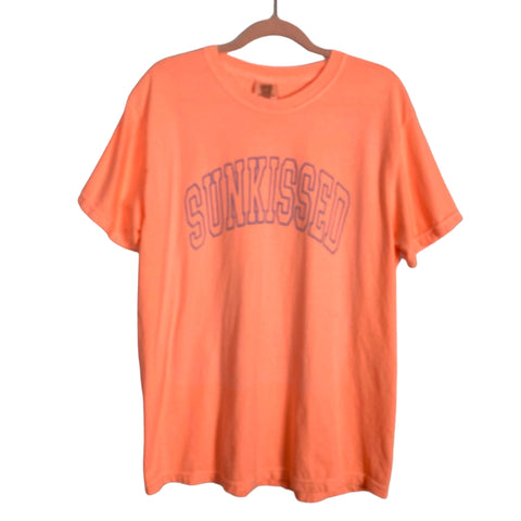 Comfort Colors Sunkissed Tee- Size L (see notes)