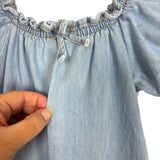 Zara Chambray Romper- Size 8 (see notes)
