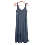 Daily Ritual Heathered Blue Ribbed Tank Dress- Size M (sold out online)