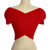 Lovers And Friends Paprika X Cropped Sweater NWT - Size S (Sold Out Online!)