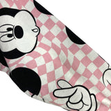 Zara Disney Pink/White Checkerboard Mickey Top-Size 8Y (see notes)