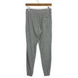 Alo Yoga Heather Gray Ribbed Drawstring Joggers- Size S (we have matching sweatshirt, Inseam 29")