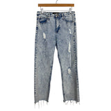 Indigo Rein Acid Wash Distressed Jeans- Size 9/28 (Inseam 25.5”)
