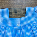 Shrimp & Grits Kids Blue/White Gingham with Rainbow Pockets Dress- Size 3T (see notes, sold out online)