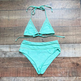 Lovers + Friends Neon Green Mesh High Rise Bikini Bottoms- Size S (we have matching top)